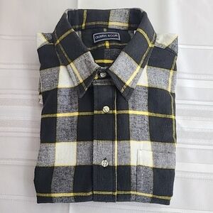 Vintage Austin Scott Mens Plaid Flannel Shirt Size Xl